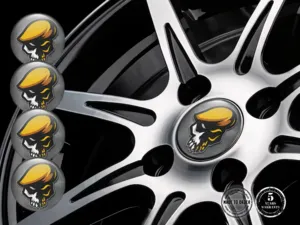 Rim Stickers Racing Domed Limited Sport Logo
